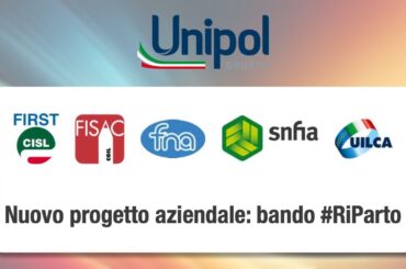 Gruppo Unipol, nuovo progetto aziendale: bando #RiParto