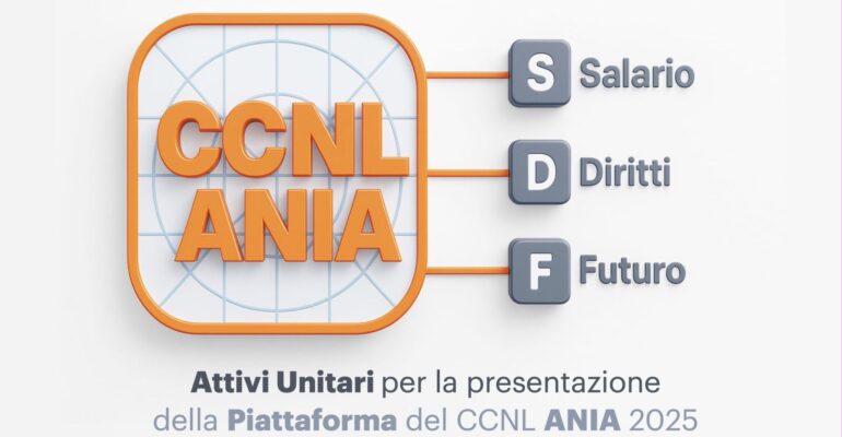 Contratto nazionale Ania, fissate le date per gli Attivi unitari