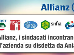 Allianz, i sindacati incontrano l’azienda su disdetta da Ania