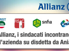 Allianz, i sindacati incontrano l’azienda su disdetta da Ania