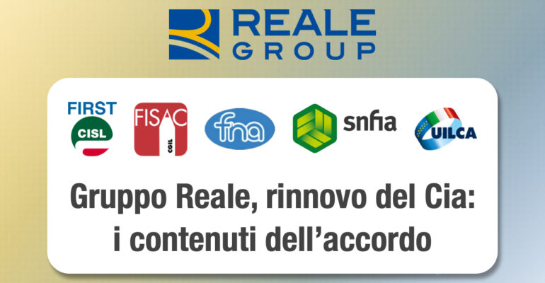 Gruppo Reale, rinnovo del Contratto integrativo aziendale: i contenuti dell’accordo
