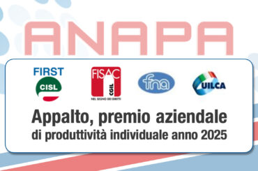 Appalto assicurativo, premio aziendale di produttività 2025