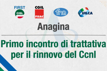Anagina, primo incontro di trattativa per il rinnovo del contratto nazionale