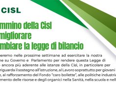 La posizione della CISL sulla manovra del Governo