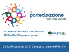 Inizia il II Congresso Nazionale FIRST CISL