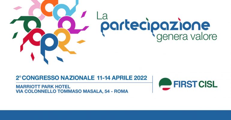 Concluso il II Congresso Nazionale FIRST CISL