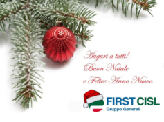 Auguri dalle rappresentanze sindacali di First Cisl Gruppo Generali