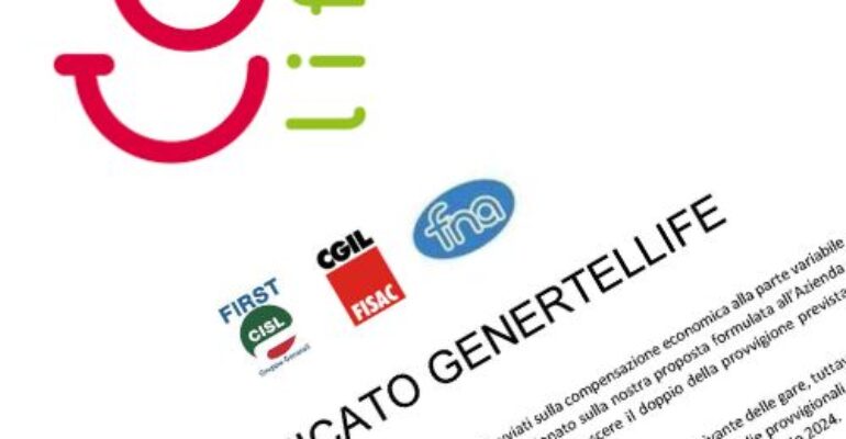 Genertellife, incontro sulle provvigioni