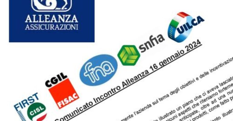 Incontro sugli incentivi in Alleanza