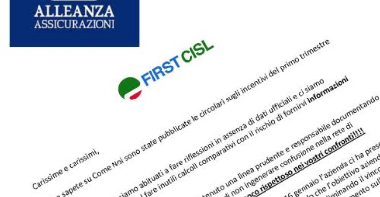 Lettera alle iscritte e iscritti della rete produttiva di Alleanza