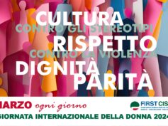 Donne. First Cisl: cultura, rispetto, dignità e parità, l’8 marzo e ogni giorno