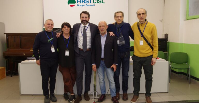 Il congresso di First Cisl Gruppo Generali conferma il coordinatore Simone Chiodo