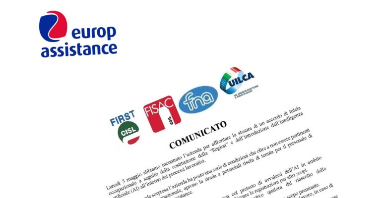 Incontro in Europ Assistance sulle tutele occupazionali