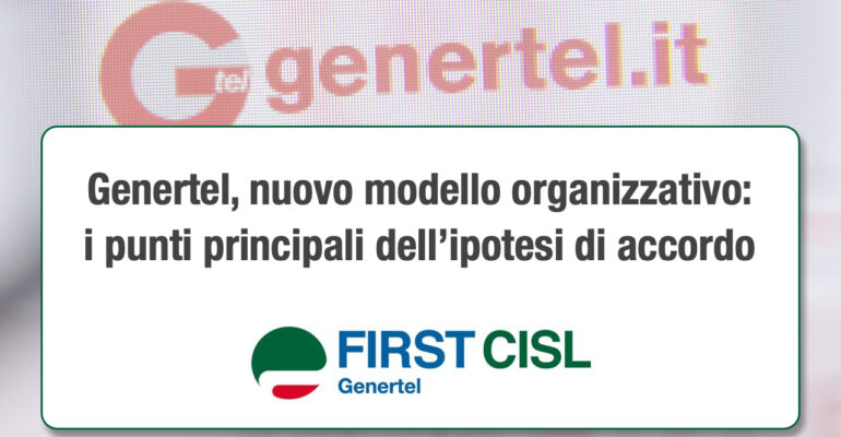 Genertel, nuovo modello organizzativo: i punti principali dell’ipotesi di accordo