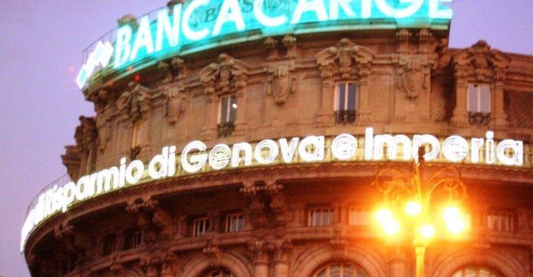 Carige cede 938 mln crediti deteriorati