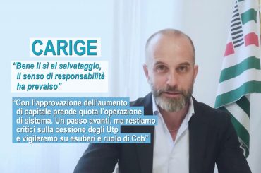 Carige, Colombani, bene il sì al salvataggio