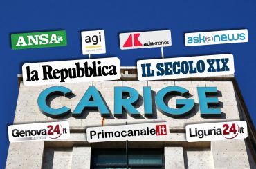 La stampa su Carige, First Cisl, rilancio banca è sostenibile con aumento del credito