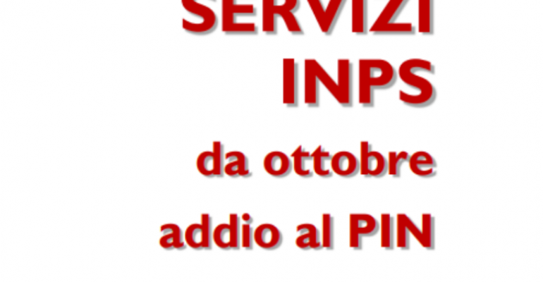 Accesso servizi on-line INPS: passaggio da PIN a SPID