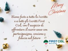 Auguri di buone feste dalla Segreteria First Cisl Banca di Asti.