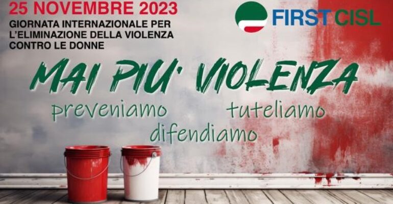 Non Solo First – La nostra newsletter speciale in occasione della Giornata contro la violenza di genere