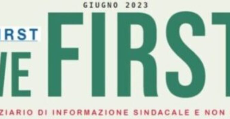 We First n. 25 – Giugno 2023