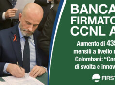 Banche, firmato il contratto con Abi. Colombani: contratto di svolta e innovativo