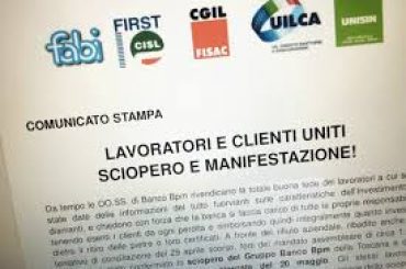 Comunicato dei Coordinamenti del Gruppo Banco BPM