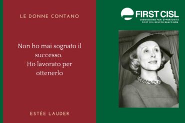 Le donne contano: Estée Lauder