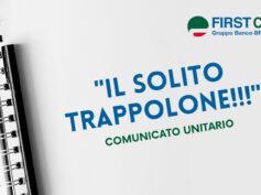 Comunicato unitario: Il solito trappolone!!!