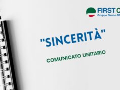 Comunicato unitario: Sincerità