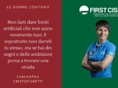 Le donne contano: Samantha Cristoforetti