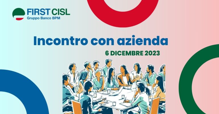 Incontro con azienda del 6 dicembre 2023