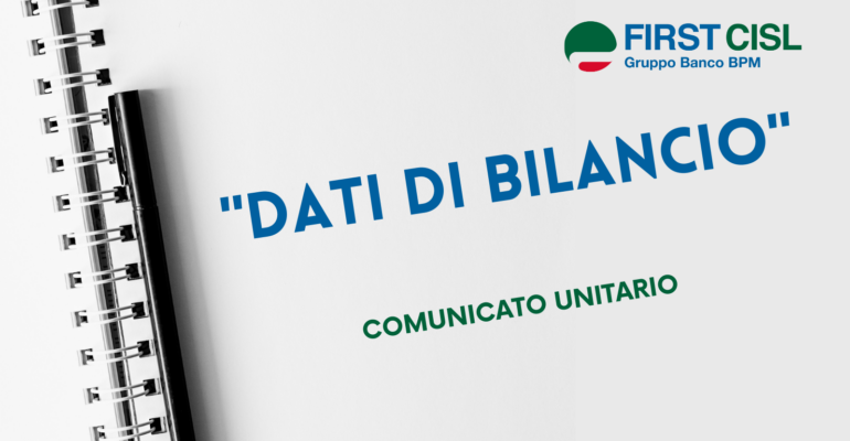 Dati di bilancio