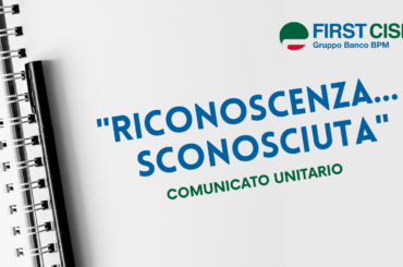 RICONOSCENZA… QUESTA SCONOSCIUTA