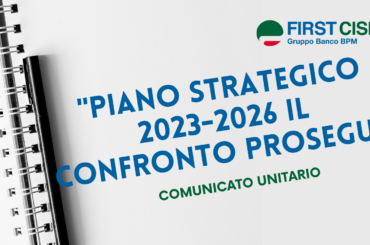 Piano strategico 2023-2026 il confronto prosegue