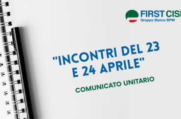 Incontri del 23 e 24 aprile