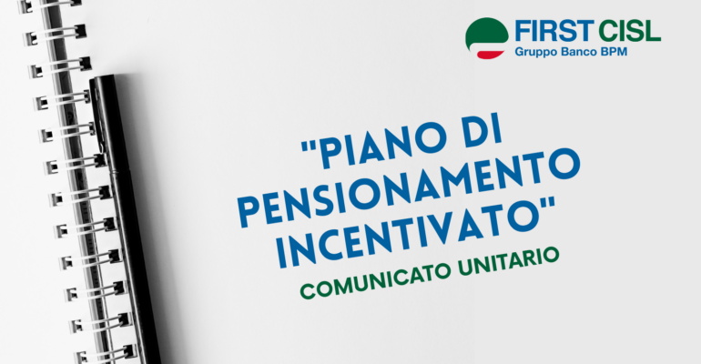 Piano di pensionamento incentivato