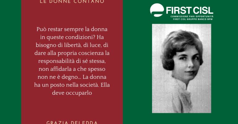 Le donne contano: Grazia Deledda
