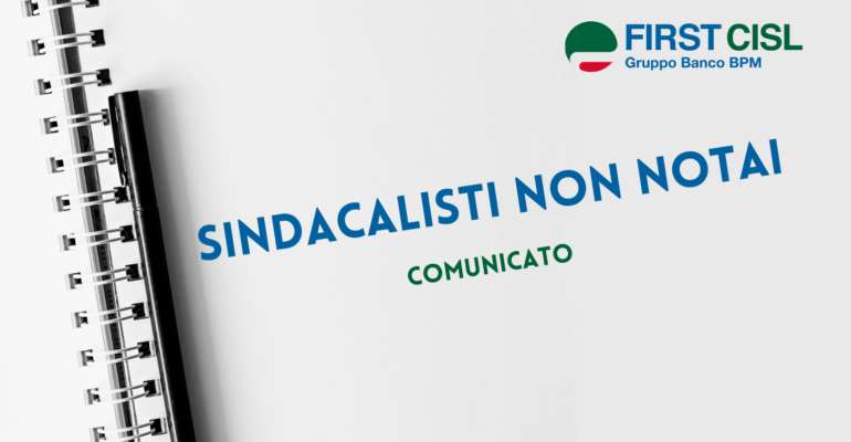 Sindacalisti non notai
