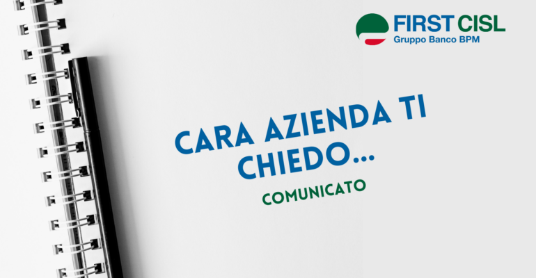 Cara azienda ti chiedo…