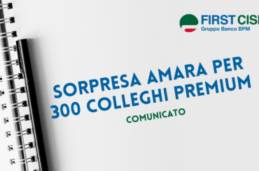 Sorpresa amara per 300 colleghi premium