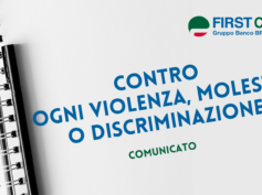 Contro ogni violenza, molestia o discriminazione.