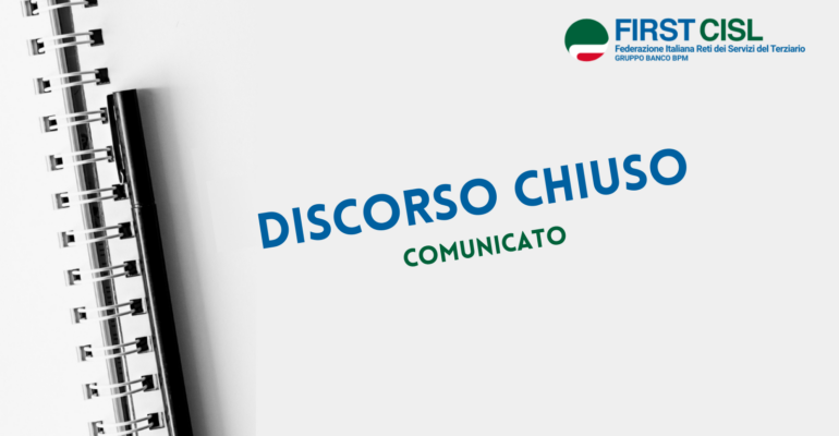 Discorso chiuso