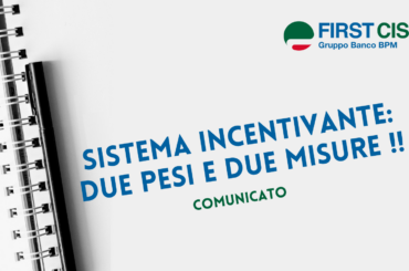 Sistema incentivante: due pesi e due misure !!