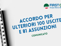 Siglato l’accordo per ulteriori 100 uscite e 81 assunzioni