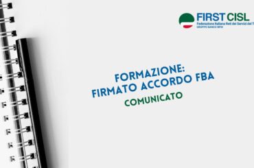 Formazione: firmato accordo FBA