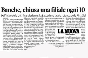 AdessoBanca! oggi a Sassari, Romani, le banche riscoprano la funzione sociale