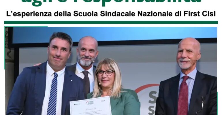Scuola sindacale nazionale First Cisl: la formazione che costruisce il futuro