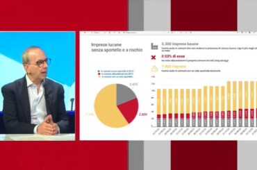 Desertificazione bancaria, Buccino segretario First Cisl Basilicata ospite di TRM Network: “Servizio essenziale a rischio nelle aree interne”
