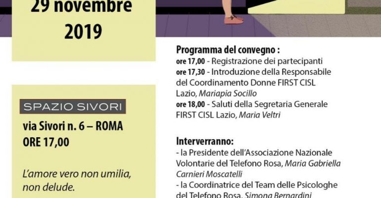 L’Infanzia Spezzata: un convegno a cura della First Cisl del Lazio